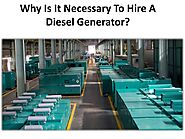 How dedicated are you to maintaining and repairing generators?