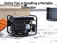 How do you carry care of a portable generator?