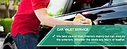Mobile car valet service in Gauteng
