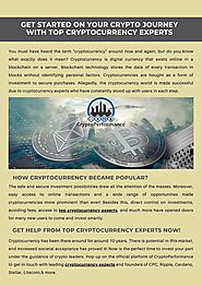 Get Started On Your Crypto Journey With Top Cryptocurrency Experts by CryptoPerformance