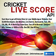 cricket league on-going matches live score