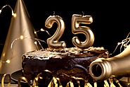 25th Anniversary Cakes - AmbalaCakes