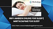 How to Buy Ambien Online for Sleep Pharmaceutical drug