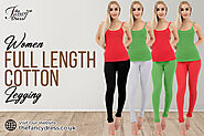 Cotton Legging Bliss: Stylish Full-Length Leggings for Women – thefancydress.co.uk