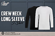 Effortless Effort: Long Sleeve Crew Neck for Days You Want to Shine – thefancydress.co.uk