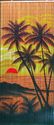 Tropical Sunset Palm Trees Beaded Curtain 125 Strands (+hanging hardware)
