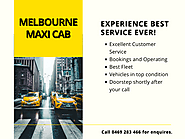 How to Book Maxi Cab Melbourne