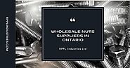 wholesale nuts suppliers in Ontario