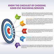 Know the checklist of choosing good CNC Machining services | Visual.ly