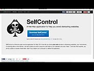 How to block websites that distract you ? Selfcontrol [Mac App review and tutorial]