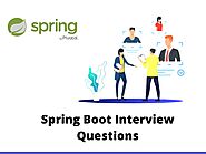 Spring Boot Interview questions | Freshers & Experienced