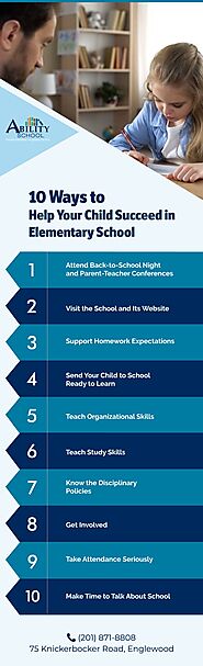 10 Ways to Help Your Child Succeed in Elementary School