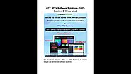 OTT IPTV Software Solutions (100% Custom & White label)