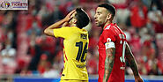 Benfica 3-0 Barcelona, Painful defeat in Lisbon