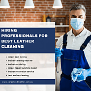 How Can You Save Your Time By Hiring Professionals for Best Leather Cleaning? - De Vere Carpet and leather restorations