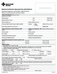 Medicine Hat Bariatric Specialty Clinic - Palliser Primary Care Network