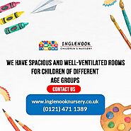 Inglenook Children’s Nursery has spacious and well-ventilated rooms for children