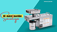 Mini Oil Press Machine With Temp Controller | Savaliya Industries