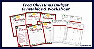 Free Christmas Budget Worksheet And Printable 2021