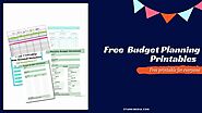Free Budget Planning Printables - Templates, Worksheets, Binders & More!