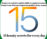 15 beauty secrets for every day - information drawer