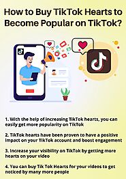 How to Buy TikTok Hearts to Become Popular on TikTok?