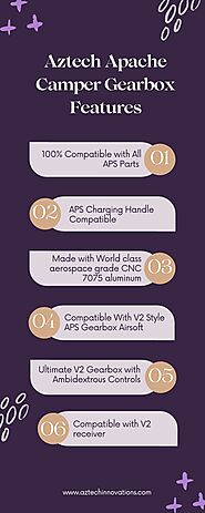 Features Of Apache Camper Gearbox | Aztech