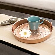 Copper Online Shop | Copper Corporate Gifting Pune | Dotted Tray | Studio Coppre