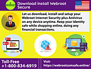 Download Install Webroot Secure