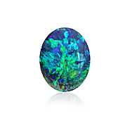 Gem Grade Black Opal 14.00ct featuring Rolling Flashes of Green and Blue Colours