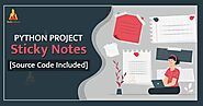 Pin Your Notes in Python - Sticky Notes Project - TechVidvan