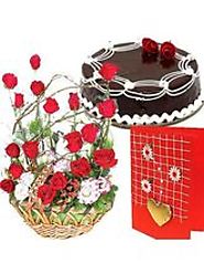 Send Combo Flower & Cake Gifts Online in India