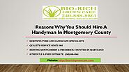Reasons Why You Should Hire A Handyman In Montgomery County