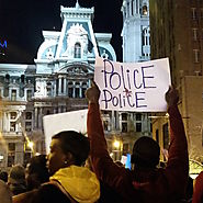 #PhillyisBaltimore Protest went late into the night on April 30.