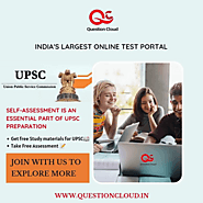 upsc exam mock test https://www.questioncloud.in/home