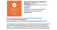 Hyatt Regency Ho Tram Resort & Spa - Google Docs