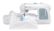 SINGER Futura XL-400 Computerized Sewing and Embroidery Machine with 18.5-by-11-Inch Multihoop Capability Including 2...