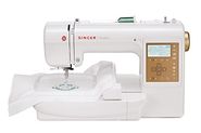 Singer S10 Studio 5.5 by 5.5-Inch and 2 by 2-Inch Embroidery Machine with 55 Built-In Designs, 3 Fonts, 2 Hoops and B...