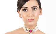 Buy Polki Diamond Choker - Flawless For Making You The Center of Attraction