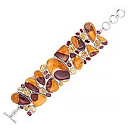 Gemstone Mookaite Bracelet For Woman With Affordable Price