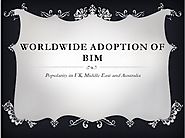 Worldwide Adoption of BIM – Popularity in UK, Middle East and Australia