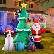 High-Rated Inflatable Christmas Decorations