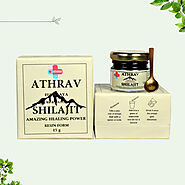 Buy Pure Shilajit Resin Form | 100% Ayurvedic | Athrav Pharma