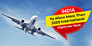 India To Allow More Than 3200 International Flights Per Week