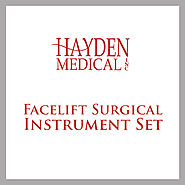 Facelift Surgical Instrument Set - Hayden Medical, Inc