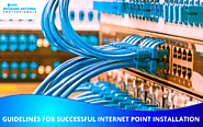 Strategies to follow while internet point installation