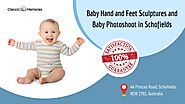 Baby Hand and Feet Sculptures and Baby Photoshoot in Schofields