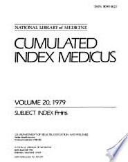 Cumulated Index Medicus - Google Libros