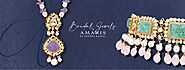 Buy Indian Bridal Diamond Jewellery For Weddings | Amaris Jewels