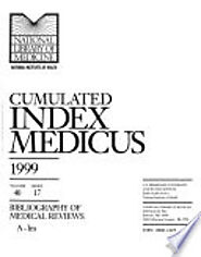 Cumulated Index Medicus, Volumen40,Parte17